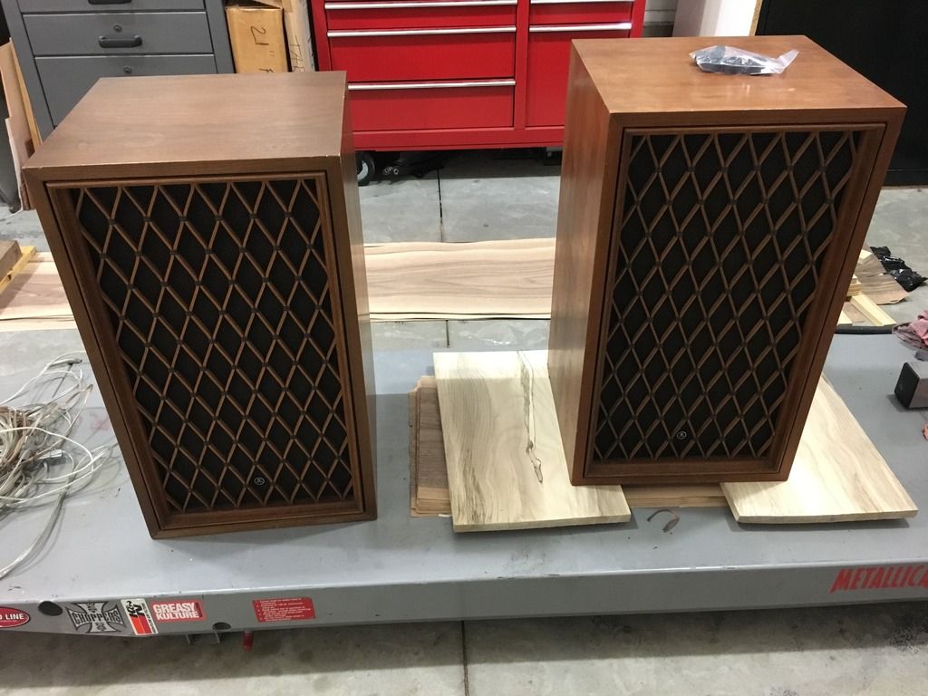 Pioneer CS 88a Speaker top Stands made of Solid Walnut ***Free Shipping***